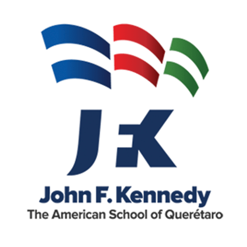 John F. Kennedy The American School of Querétaro Logo