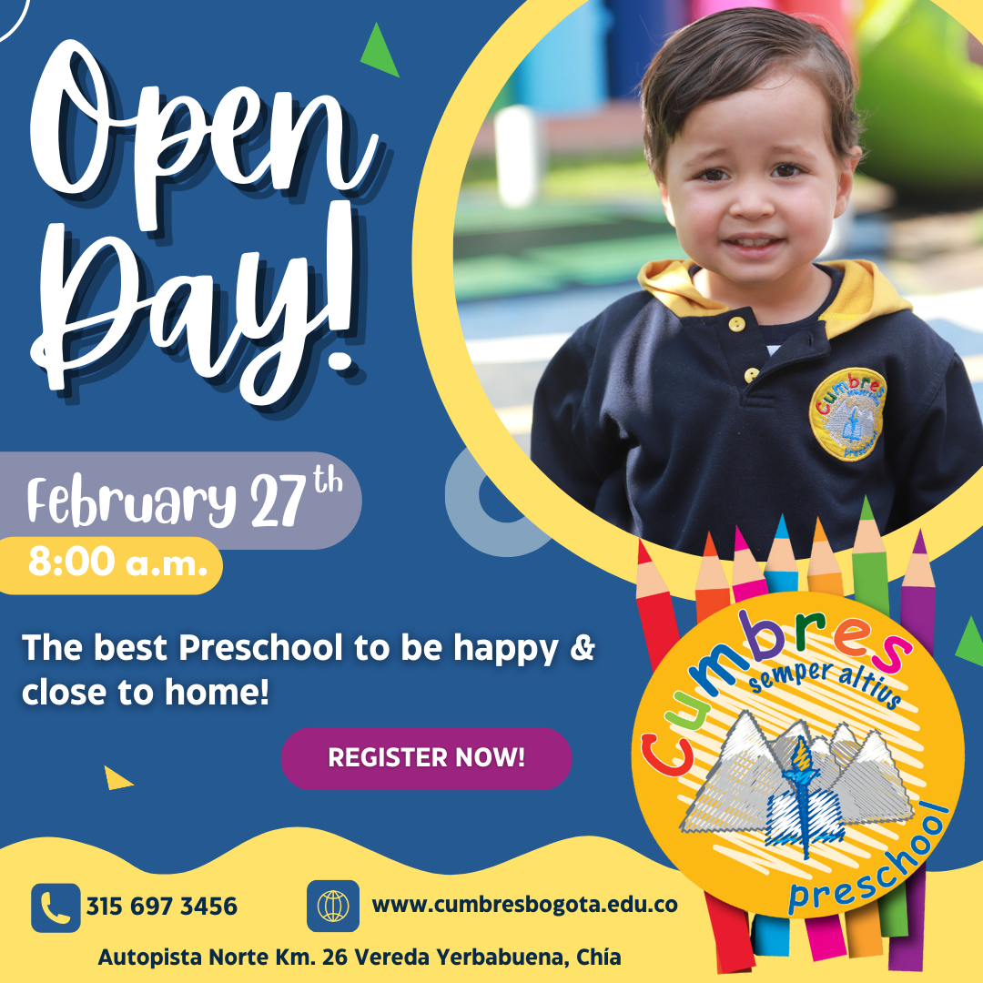 Open Day Colegio Cumbres en (Chía): Cultivando valores desde la Infancia