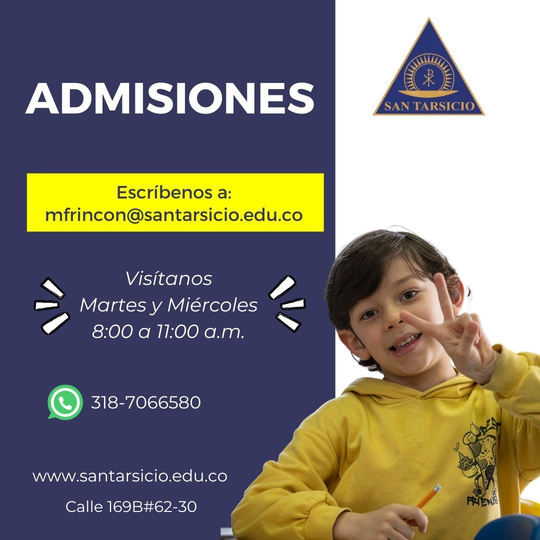 En el Colegio San Tarsicio: Educamos con confianza y compromiso