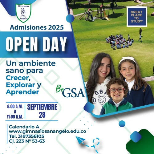 Open Day 2024 en Gimnasio San Angelo (Bogotá)