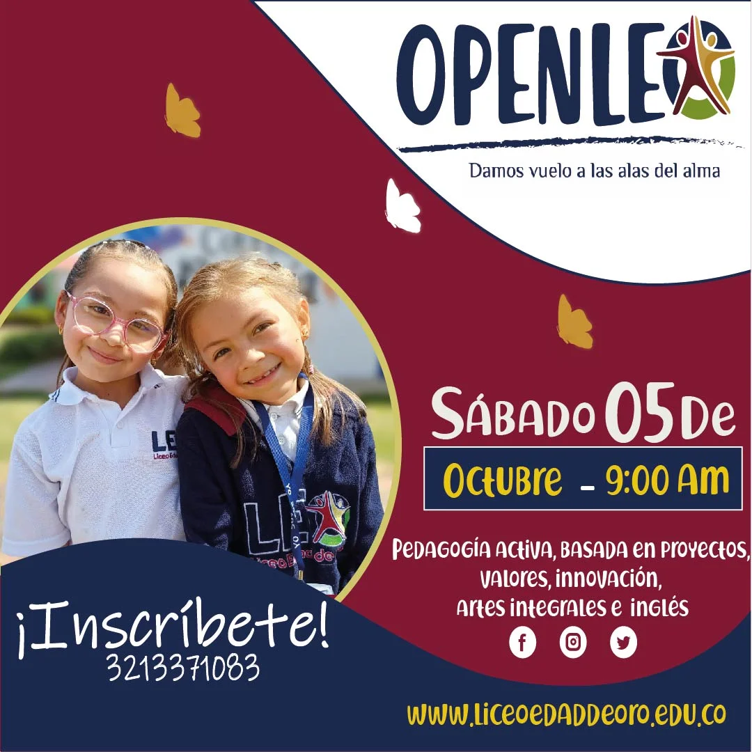 Participa en el Open Leo del Liceo Edad de Oro (Chía)
