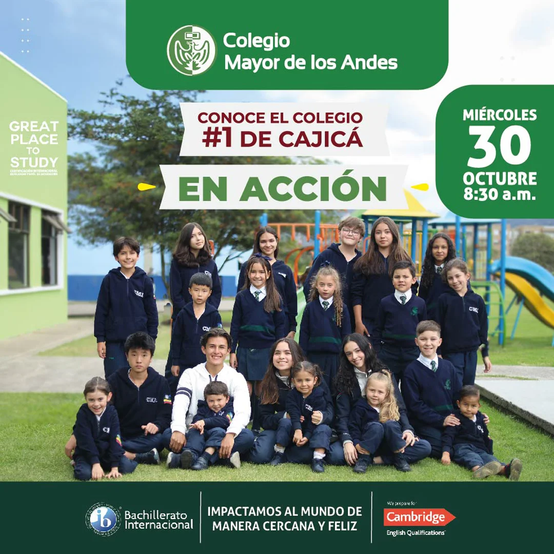 Participa en el Open House del Colegio Mayor de los Andes Cajicá
