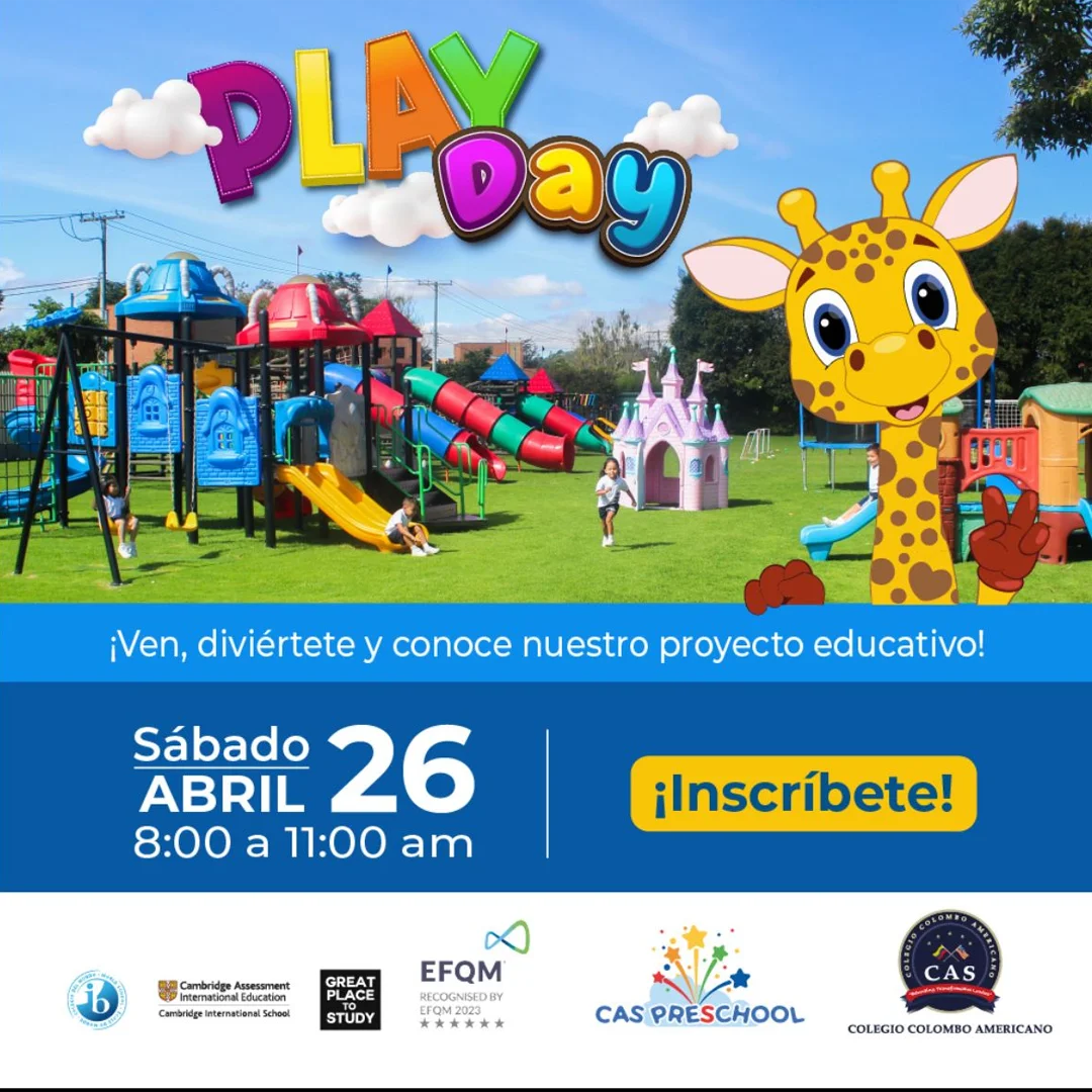 Participa en el Play Day del Colegio Colombo Americano CAS
