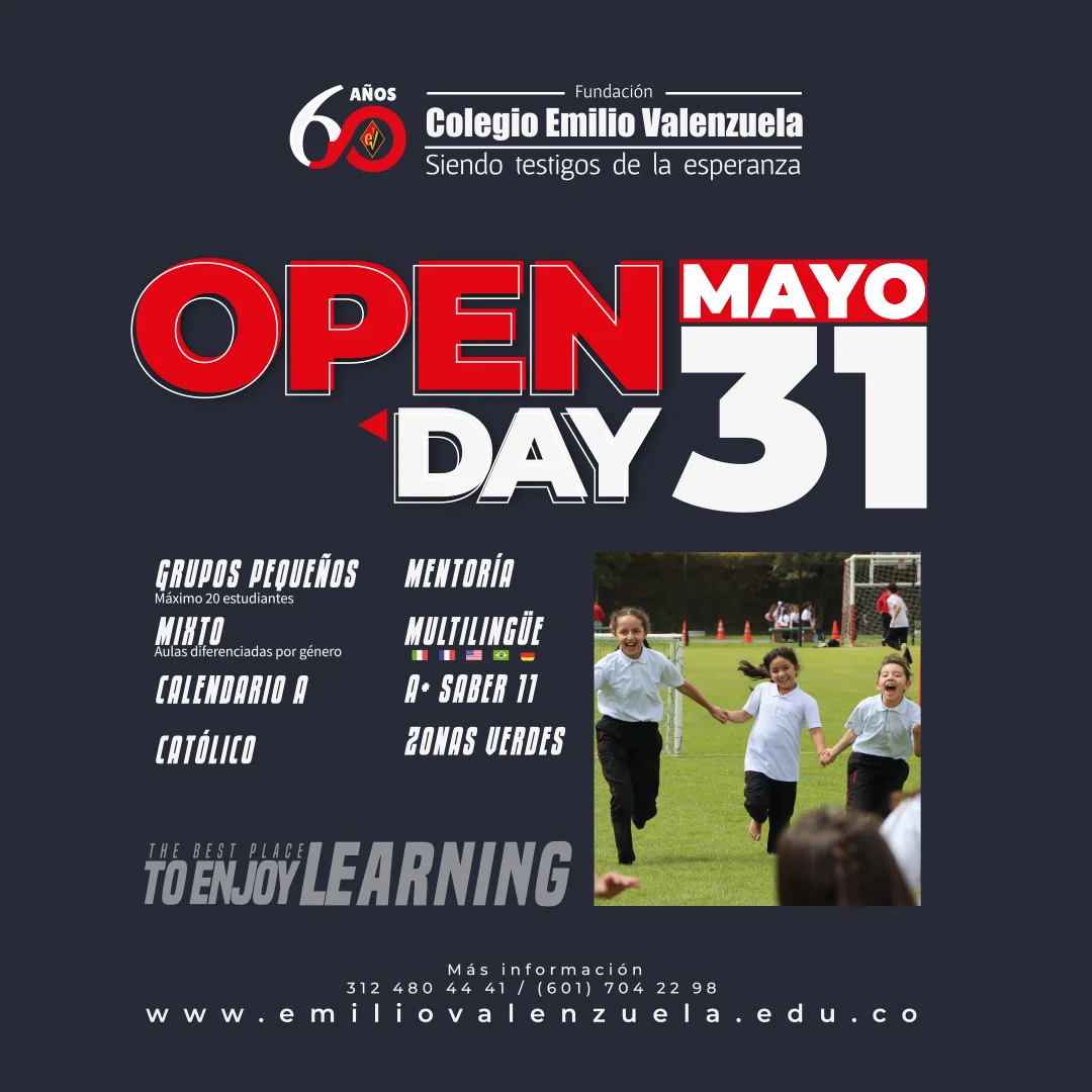 Open day 2025 en el Colegio Emilio Valenzuela de Bogotá