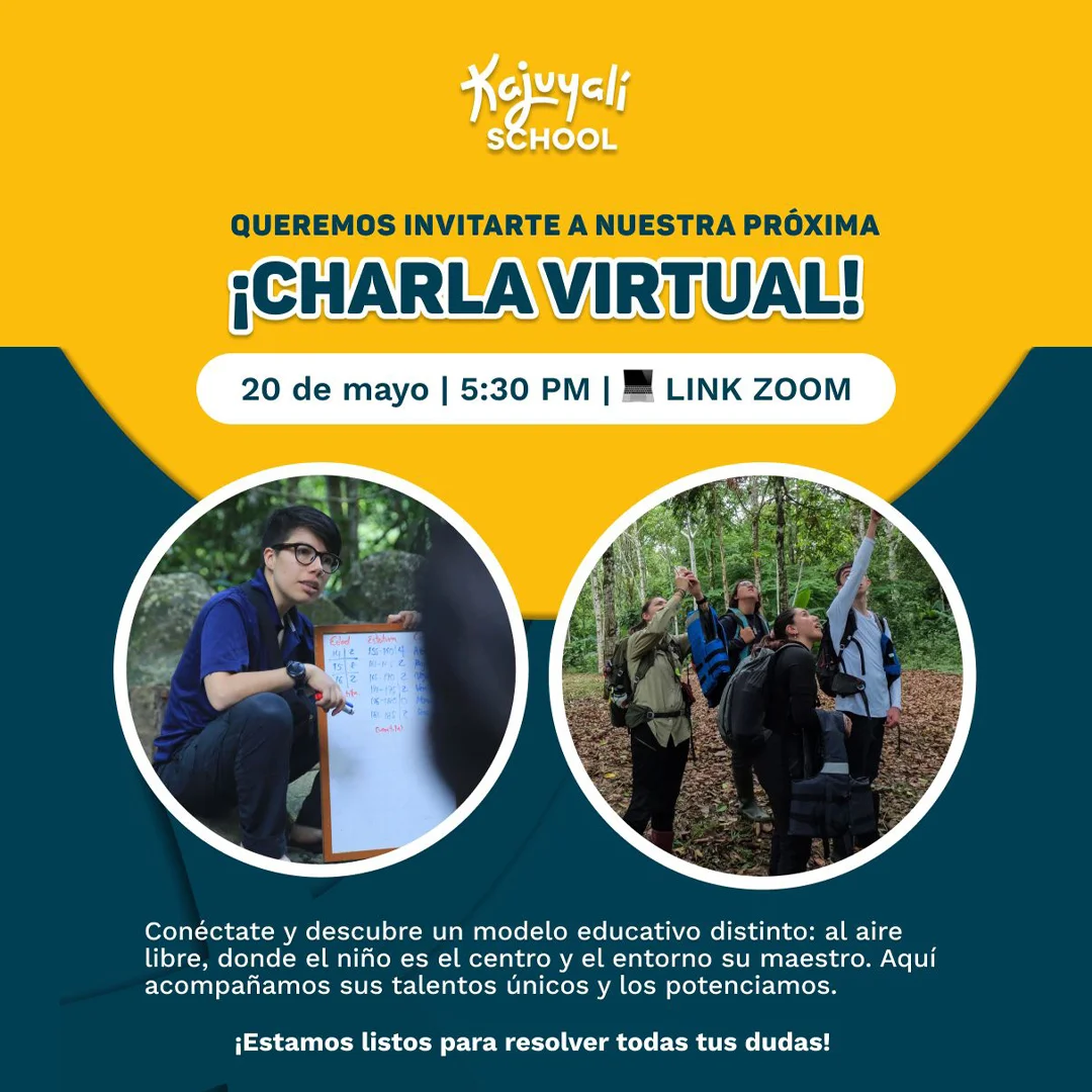 Charla virtual en Kajuyalí School de Bogotá
