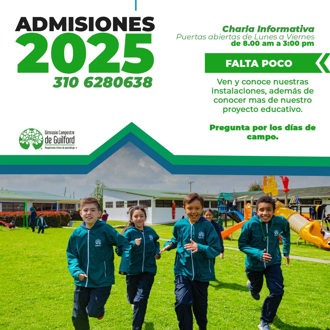 Charla informativa en el Gimnasio Campestre de Guilford de Bogotá