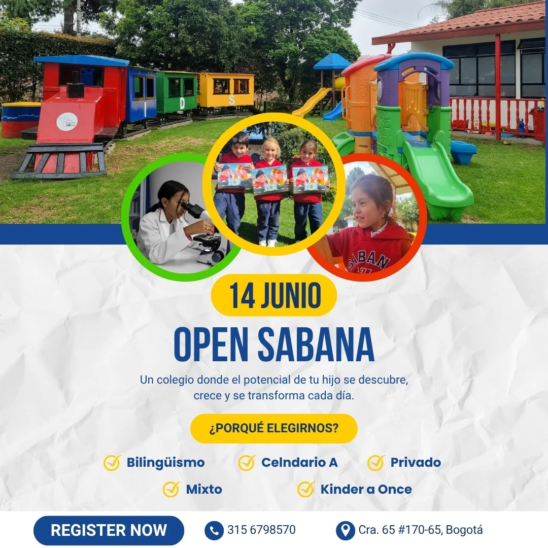 Participa en el Open Sabana de junio en el Liceo La Sabana de Bogotá