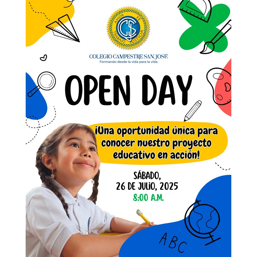 Vive el Open Day del Colegio Campestre San José de Bogotá