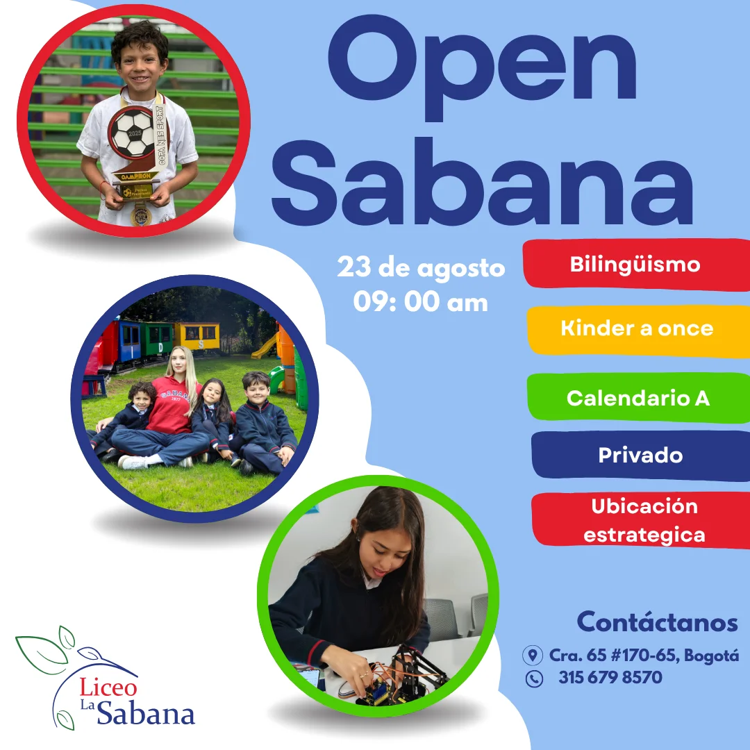 Open Sabana: descubre el Liceo La Sabana en Bogotá