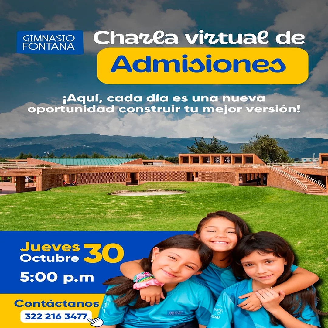 Charla virtual Gimnasio Fontana de Bogotá: construye tu mejor versión