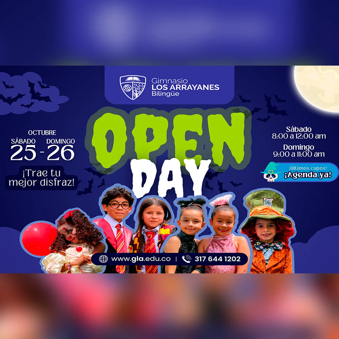 Open Day en el Gimnasio Los Arrayanes Bilingüe de Bogotá.