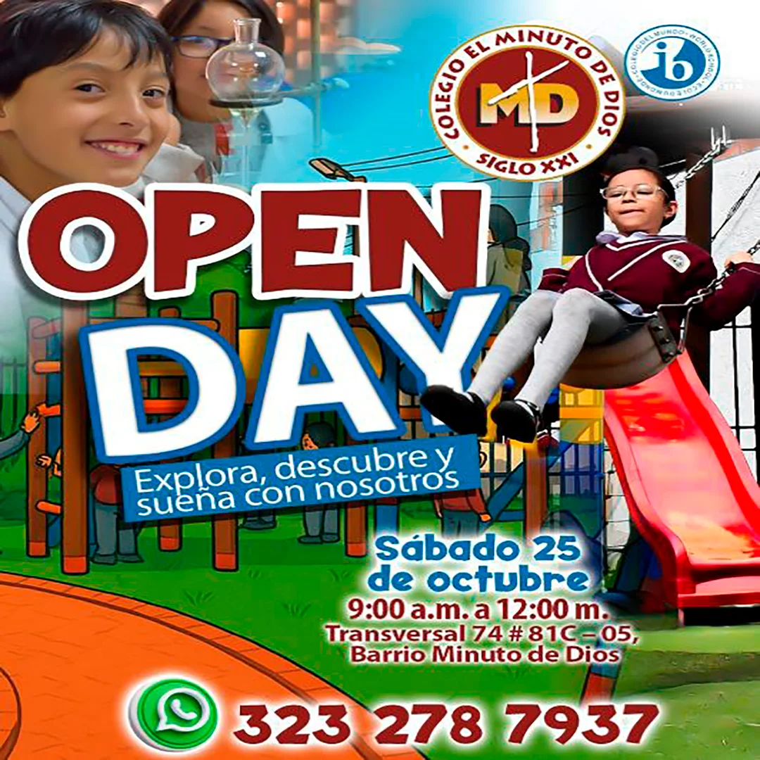 Open Day Colegio El Minuto de Dios Siglo XXI de Bogotá