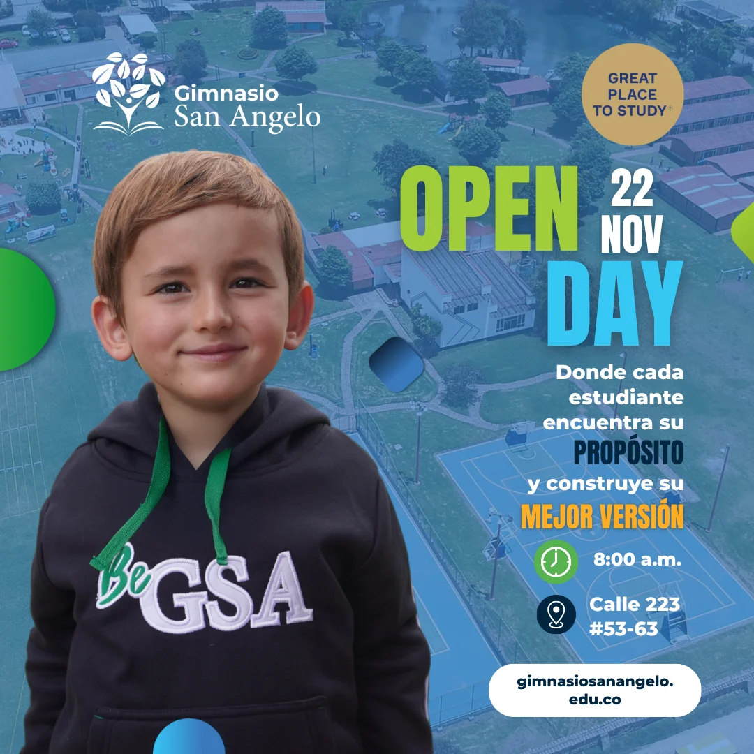 Open Day 2026 en el Gimnasio San Angelo de Bogotá