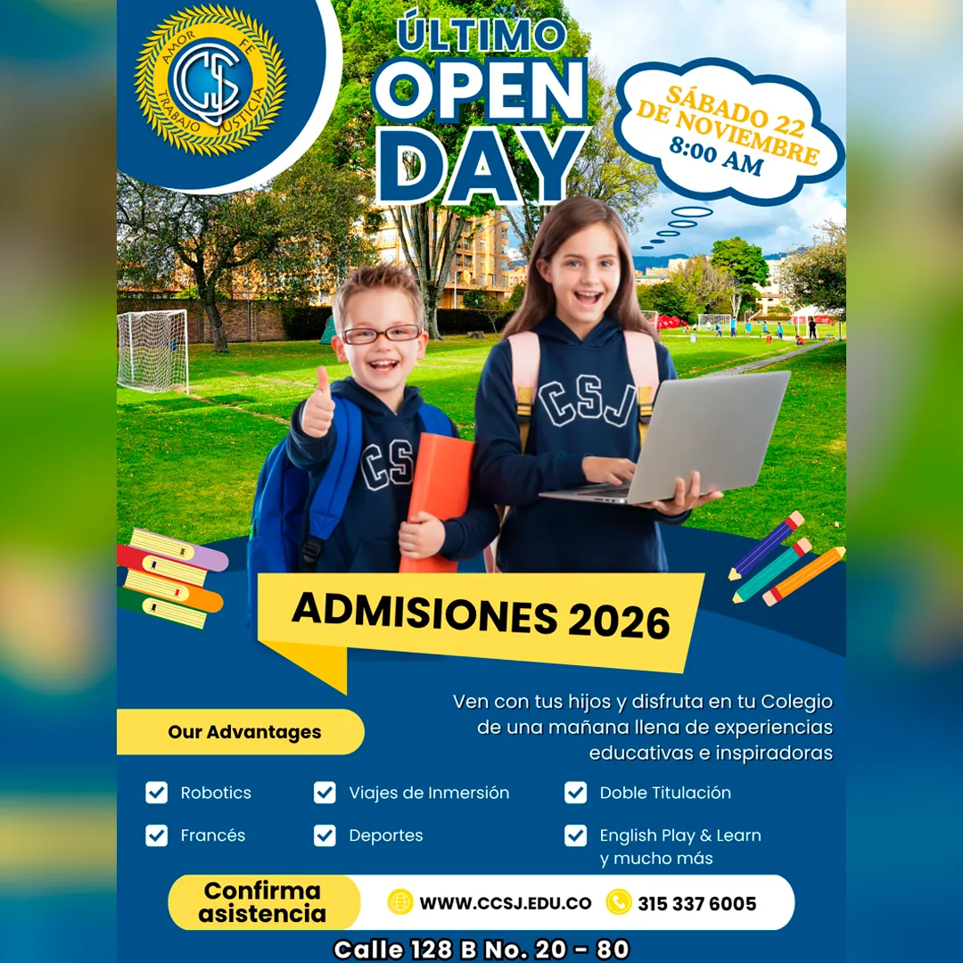 Open Day del Colegio Campestre San José de Bogotá