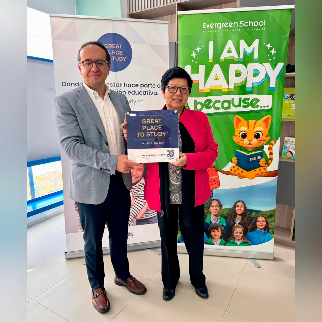 Evergreen School de Bogotá: 6 Estrellas Globales en Felicidad