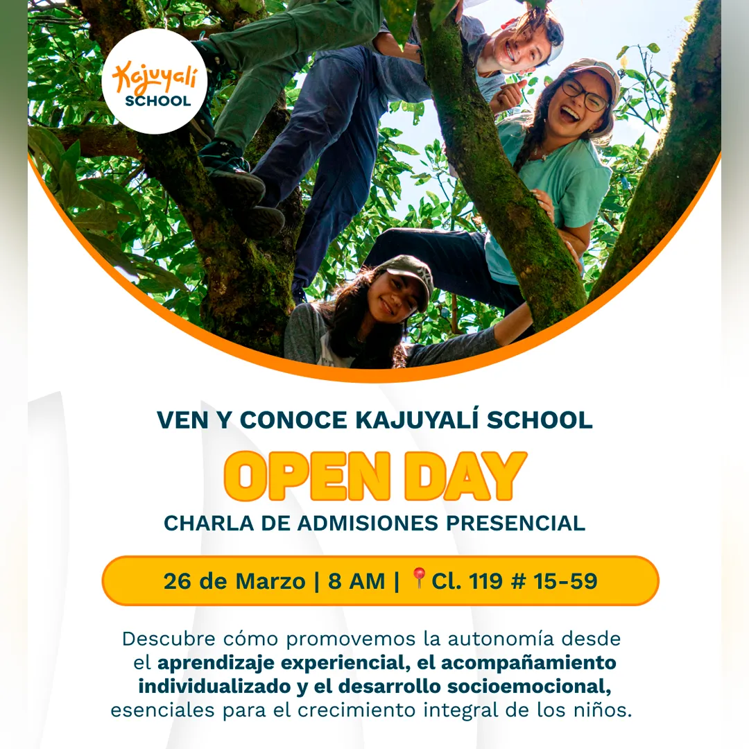 Open Day en Kajuyalí School de Bogotá: conoce su propuesta educativa