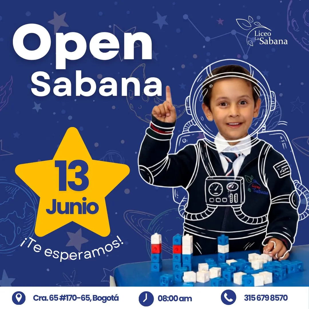 Liceo La Sabana Bogotá: Open Sabana, jornada de puertas abiertas