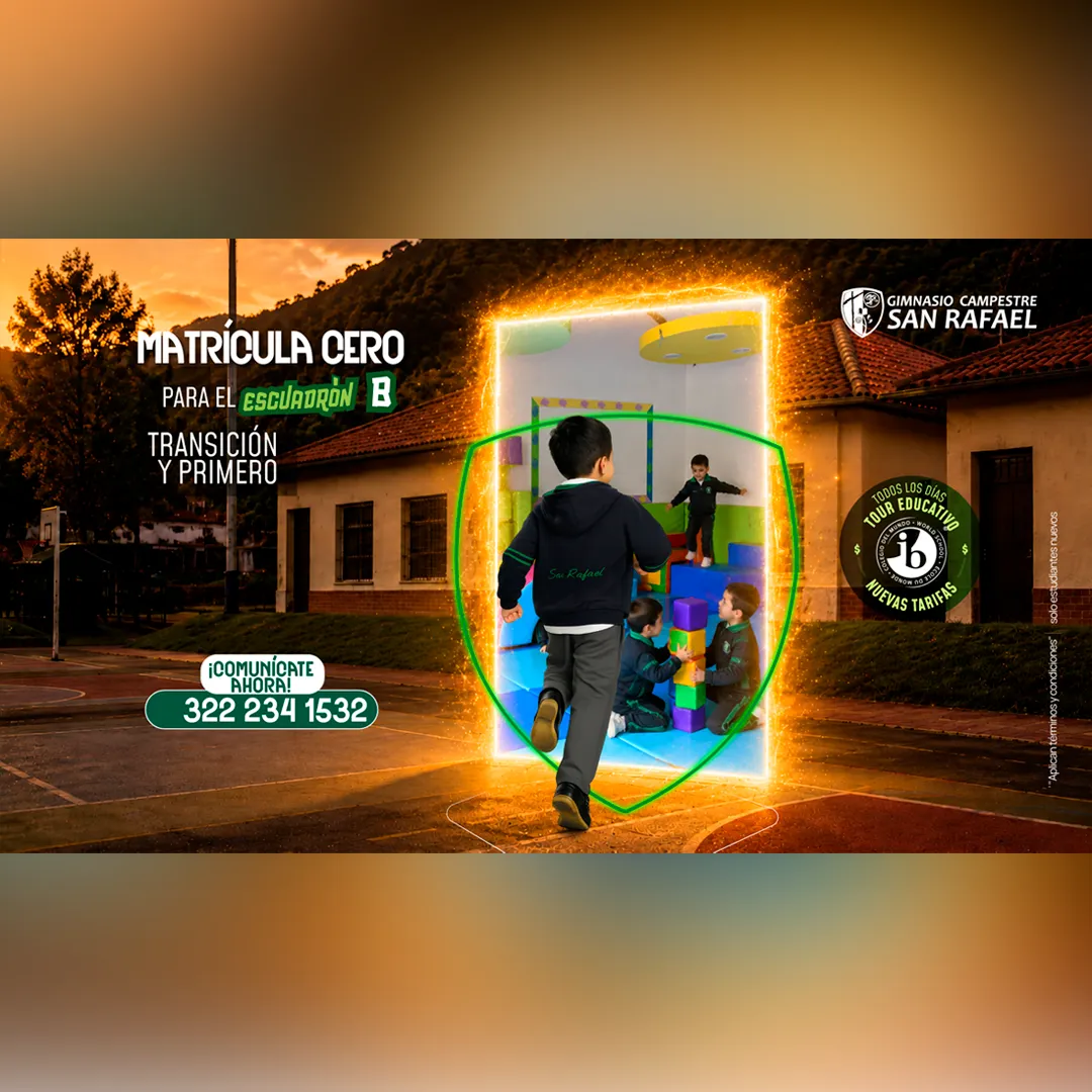 Gimnasio Campestre San Rafael Tenjo: Matrícula Cero 2026