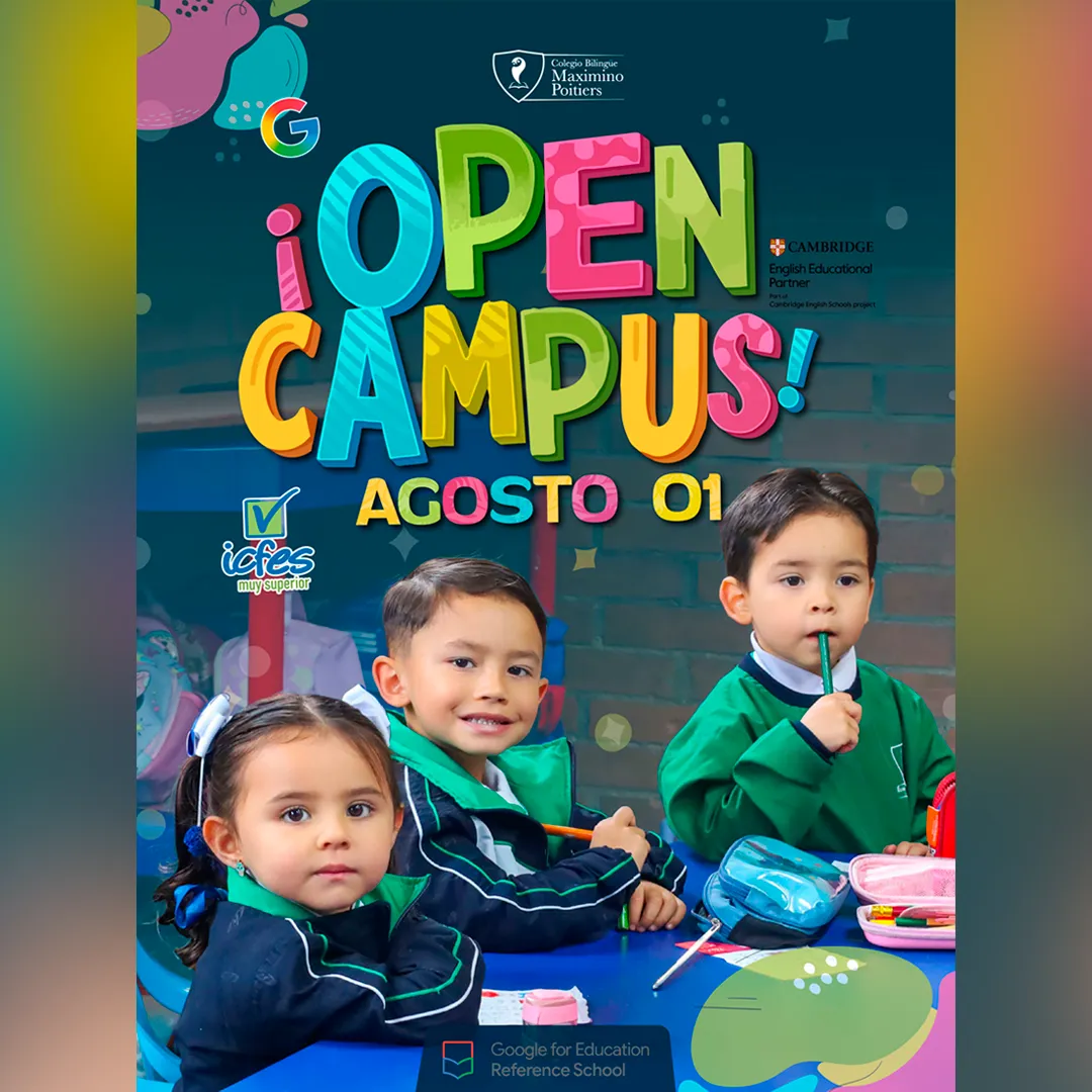 Colegio Bilingüe Maximino Poitiers Bogotá abre su Open Campus