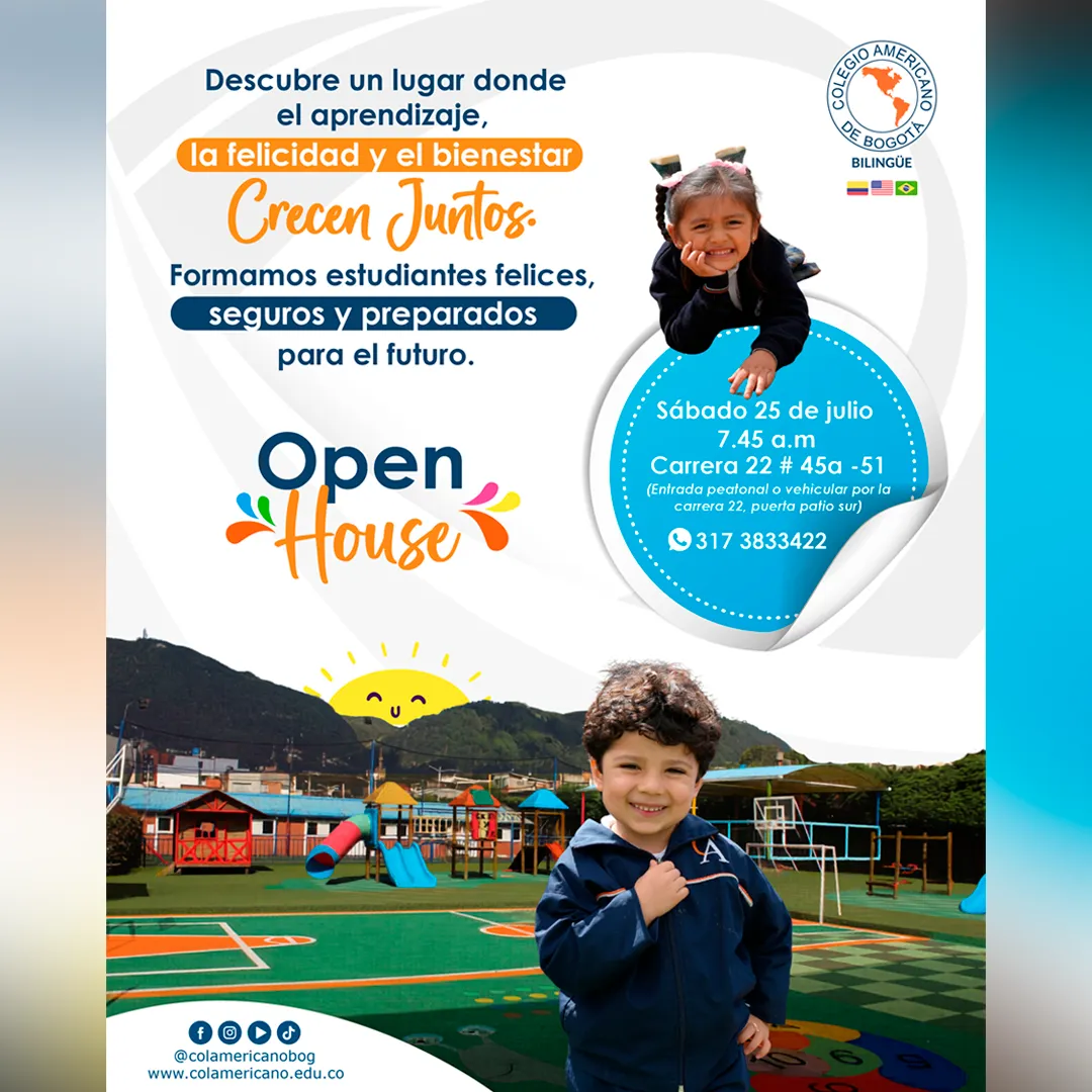 Colegio Americano de Bogotá – Bilingüe: viva su Open House 2026
