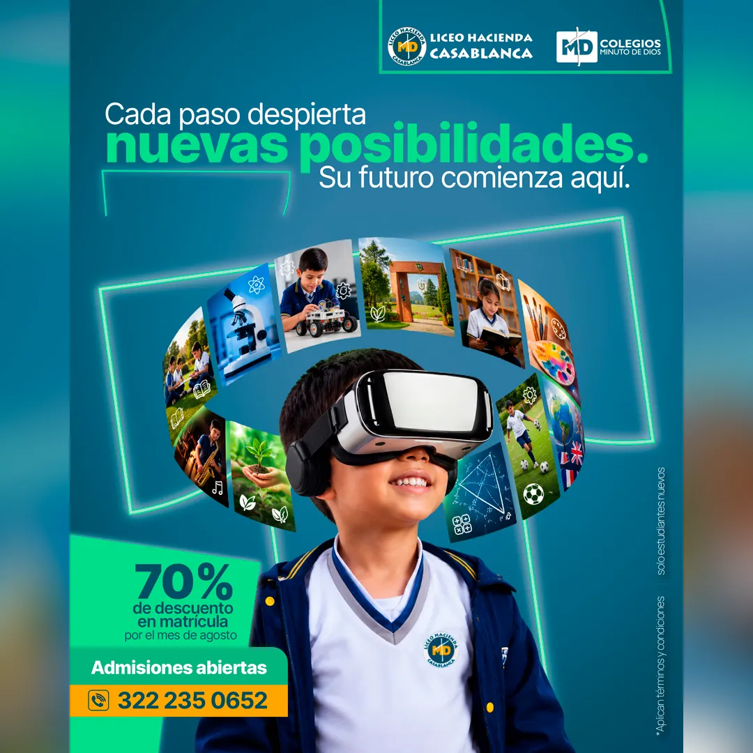 Liceo Hacienda Casablanca Madrid: 70% de descuento en matrícula