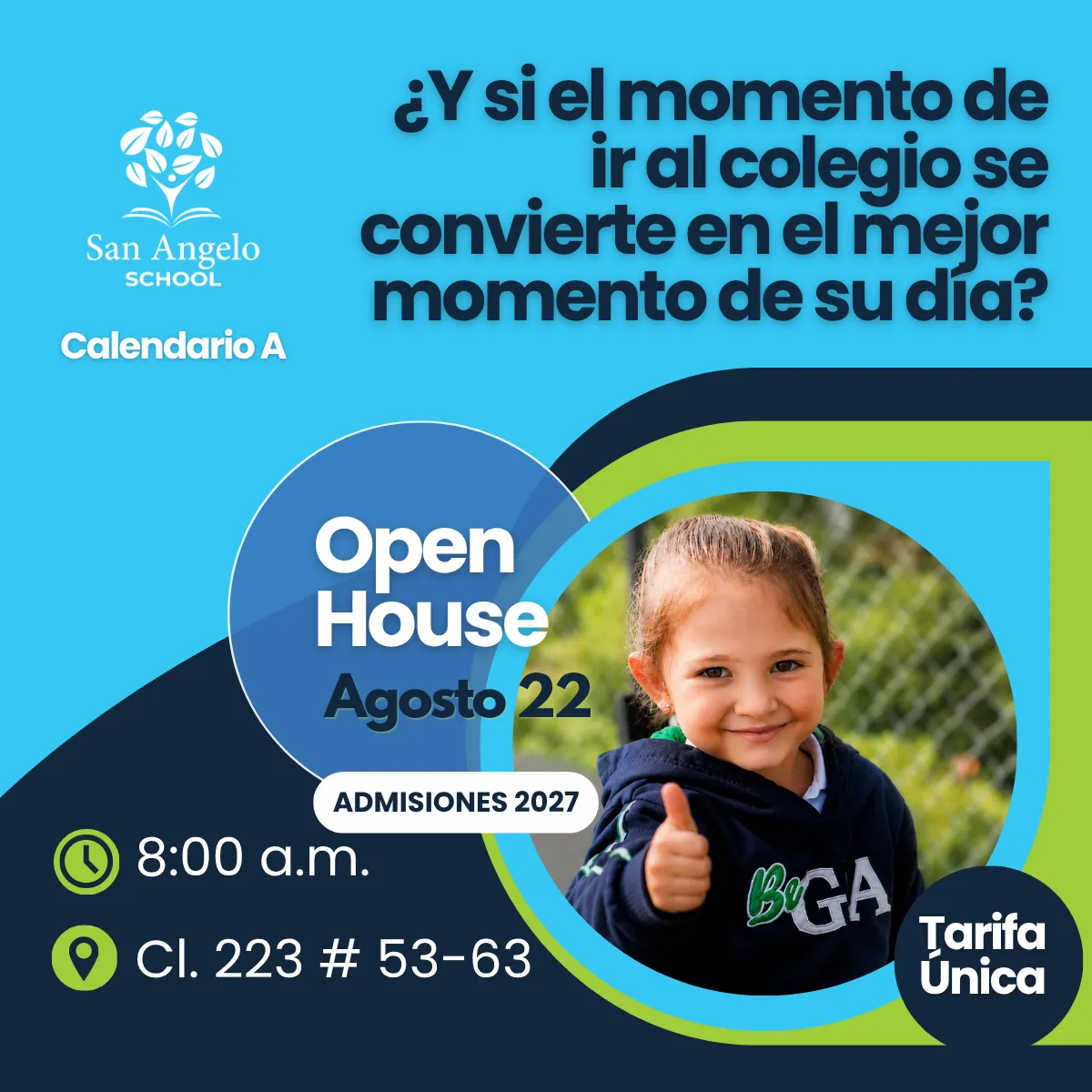 Gimnasio San Angelo Bogotá: jornada de admisiones y bienestar
