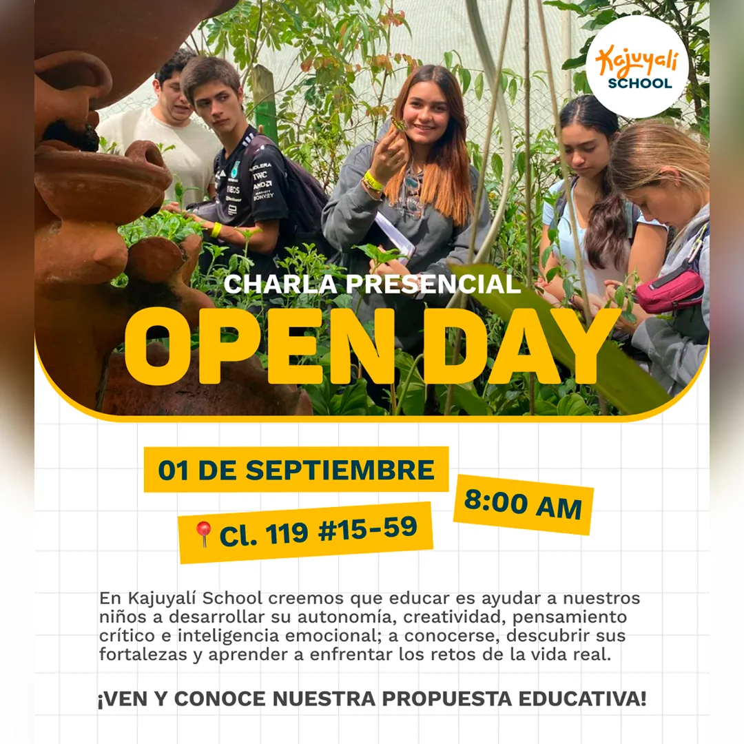 Kajuyalí School Bogotá: descubre una nueva forma de aprender