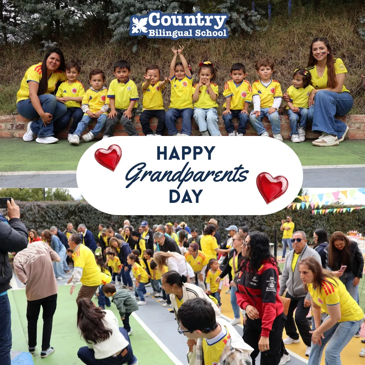 Country Bilingual School Tunja: un día para los abuelos 