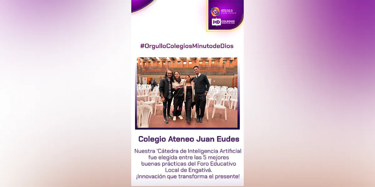 Colegio Ateneo Juan Eudes Bogotá: Cátedra de IA que transforma