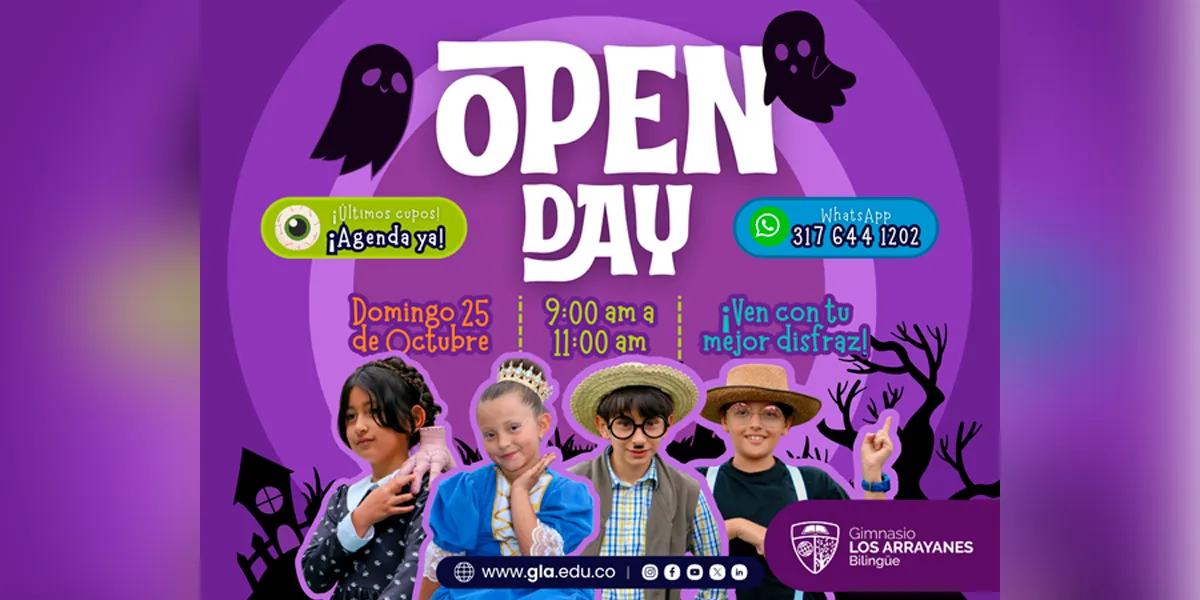 Gimnasio Los Arrayanes Bilingüe Bogotá: Open Day de Halloween