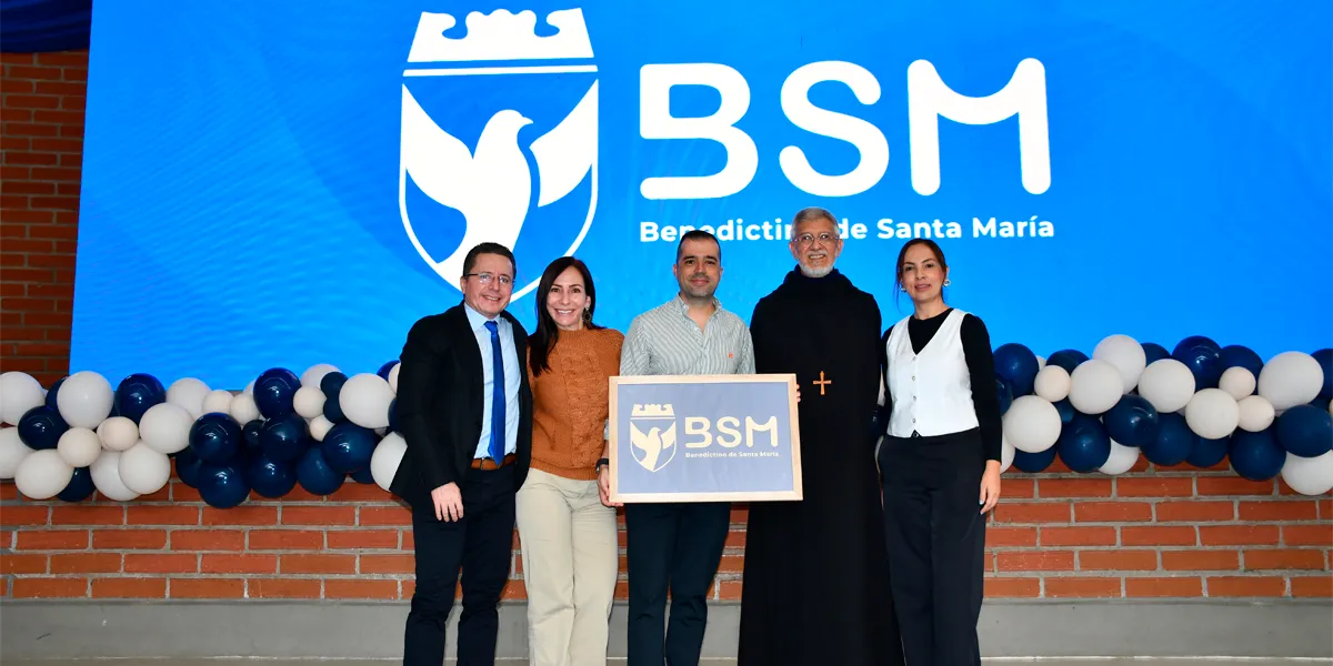 Colegio Benedictino de Santa María Envigado estrena escudo