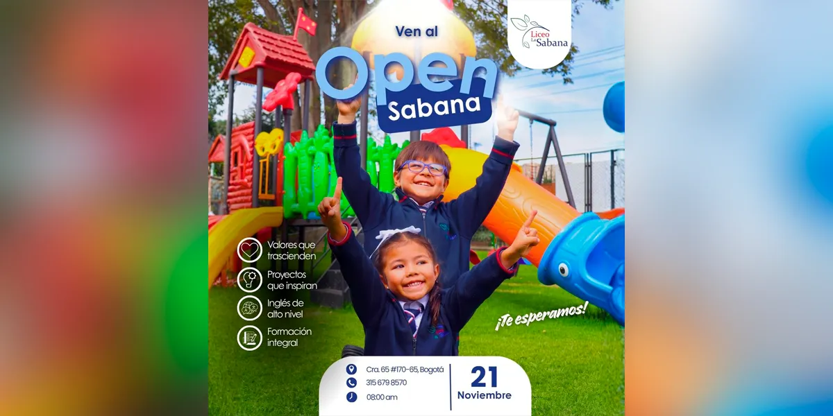 Liceo La Sabana Bogotá abre sus puertas en el Open Sabana 2026