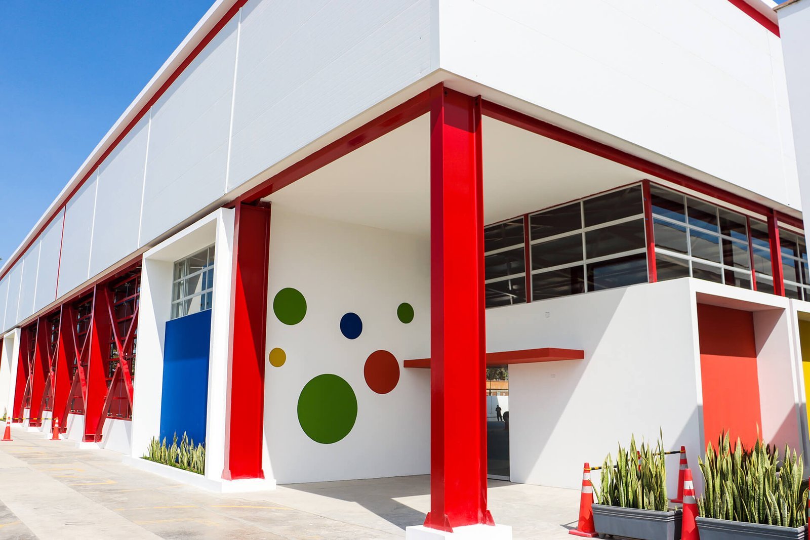 Avances del Polideportivo Villa del St. George’s College Lima